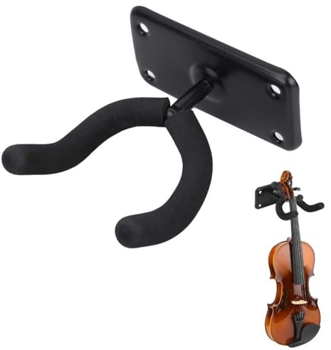 Soporte Para Colgar Guitarras, Colgador De Pared Para Guitarra De 5 CM Colgadores De Pared Para Instrumentos De Cuerda Con 4 Tornillos De Montaje Para Guitarra, Bajo, Violín, Mandolina Y Ukelele