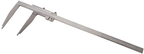 Dasqua Calibre monobloque 1310-0006 con mordazas de punta y ajuste fino, 500 mm, 1 unidad.