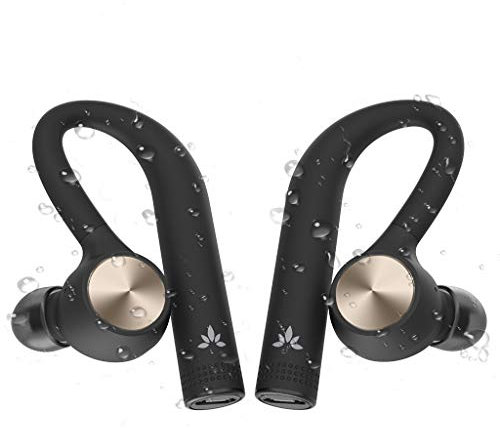 Avantree TWS109 IPX5 Sport Schweißfest Kopfhörer Bluetooth Kabellos, TWS True Wireless In Ear Ohrhörer, Drahtlose Stereo Bluetooth 4.2 Laufen Funkkopfhörer, Wireless Dual Inear Headset mit Mikrofon