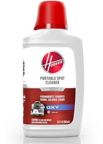 Hoover Oxy Premixed Spot Cleaner Solution, Stain Remover and Odor Neutralizer for Pets, Carpet Cleaning Shampoo, 32oz Formula, AH30941, White