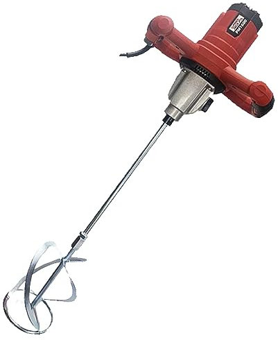 LUMBER JACK 1600W Portable Electric Paddle Mixer for Mixing Mortar, Cement, Plaster, Grout, Paint