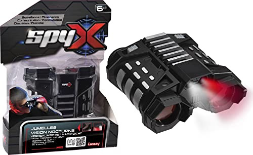 Spy X Lansay Jumelles Vision Nocturne pour Enfants dès 6 Ans - Jouet & Accessoires d'Espion - Panoplie d'Espionnage Enfant - Accessoire Agent Secret pour Missions Spéciales