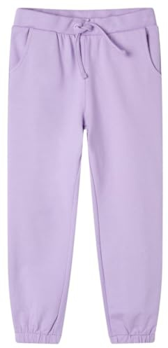 vidaXL Kinder Trainingshose Jogginghose Fitnesshose Sporthose Hose Mädchen Lila 116