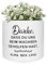 TIMANDO Personalisierter Blumentopf mit Spruch – Danke DASS du Uns beim Wachsen geholfen hast Topf mit Namen aus Keramik in weiß, Geschenkidee für Erzieherin, Lehrerin (Uns beim wachsen geholfen)