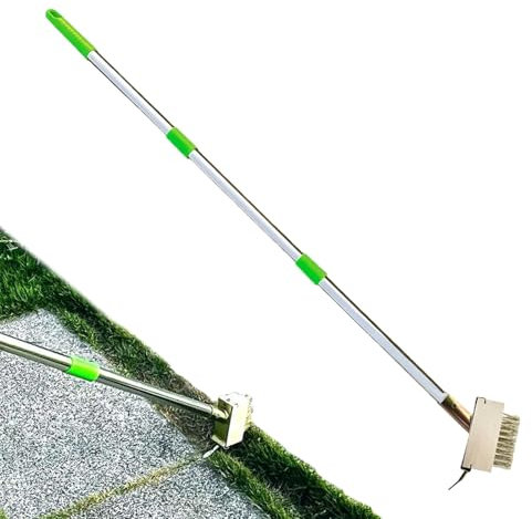 Grenzkraut Grass Remover Tool-2-in-1 Weeds With Joint Pincel | Déboteur De Mousse Et De Mortier Haute Performance, Nettoyeur Pour La Terrasse, Le Trottoir, L'allée Et Les Pavés