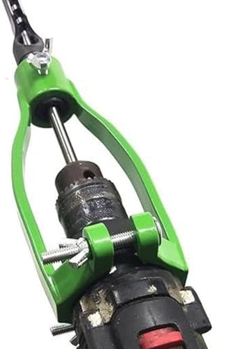 Mortising Attachment Press - Square Hole Drill Guide, Woodworking Mounting Fixture | Heavy Duty Mortise Machine Adapter, Precision Positioning Bracket Installation for Wood Bench Drill Setup Use