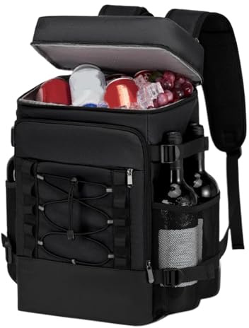 Mochila térmica térmica | Mochila enfriadora suave para camping, senderismo, mochila térmica suave, reutilizable, portátil, bolsa de refrigeración para camping, viajes, senderismo, playa, picnic