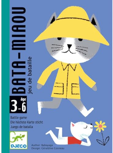 DJECO Bata-Miaou-Karten, Mehrfarbig (DJ05139)