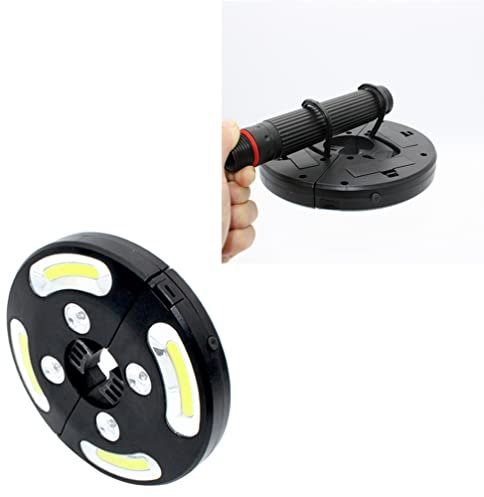Luz de sombrilla LED para patio, lámpara de tienda de campaña COB de 500 lúmenes, luz de poste para sombrilla para uso en exteriores de sombrillas para patio ()