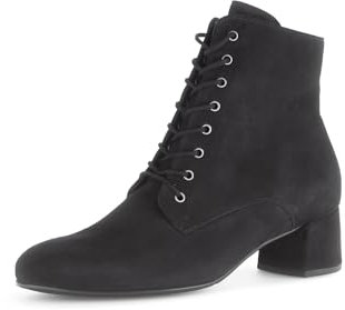 Gabor Damen Schnürstiefeletten, Frauen Stiefeletten,Best Fitting,halbstiefel,Kurzstiefel,uebergangsschuhe,schwarz,42 EU / 8 UK