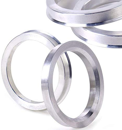 ZHTEAPR 4 anelli di centraggio per mozzo ruota, da 72,6 a 66,1 mm, diametro esterno = 72,6 mm, diametro interno 66,1 mm, mozzi in lega di alluminio