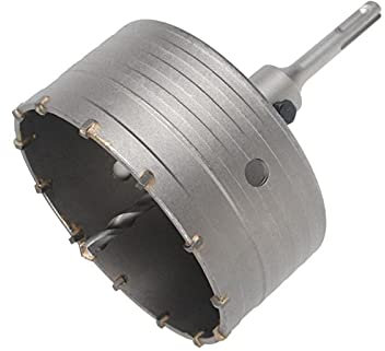 Scie-Cloche Murale Ø 125 Mm Foret, Béton Scie-Cloche en Alliage De Carbure De Tungstène SDS Plus Foret Électrique Creux (Color : 125mm+110mm)