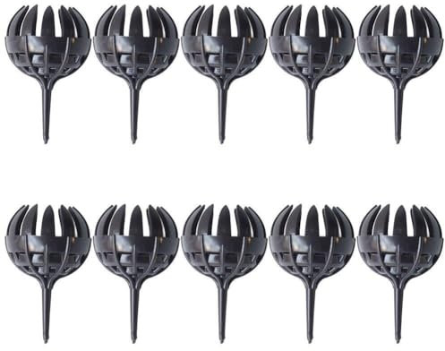 Panier D'engrais À Bonsaï 10pcs, Paniers D'engrais À Bonsaï Portables avec Un Outil De Jardin en Plastique Réutilisable De Pointe pour Une Plante De Fleurs