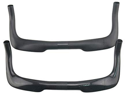 Yccyctrek bicycle bullhorn aerobar and triathlon aerobars 3K Matte carbon fiber TT aero bars for road bike aero bars 31.8mm clip on earo bars 440