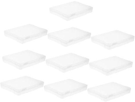 HOMSFOU 10pezzi Scatole Scatole Stoccaggio Per Postcard e Piccole Design e Organizzatori Per e Hobby