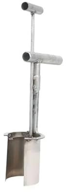 RVIFY Seeder Pflanzgefäß für Pflanzen und Obstbäume, Setzlinge, Pflanzgefäß aus Edelstahl, Gartenfass, Pflanzgefäß für Blumen Manuelle Sämaschine