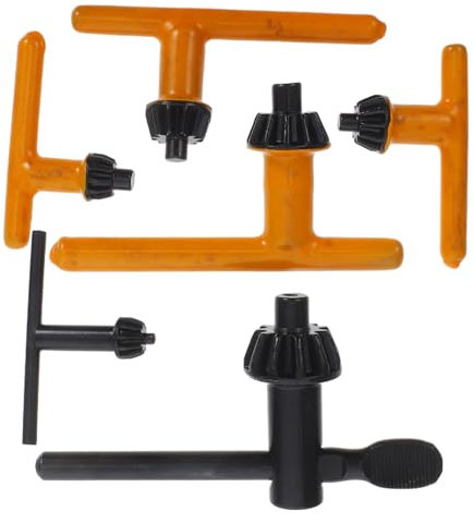 UKCOCO 6stücke Teiliges Bohrfutter Schlüssel Für Elektrische Bohrmaschinen Verschiedene Für Präzise Bitwechsel Und Sicheren Halt