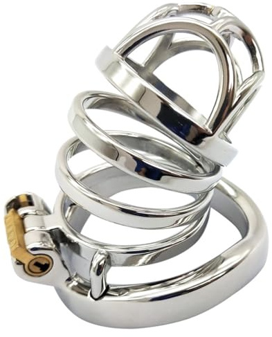Genérico Jaula Transpirable antirotura de Acero Inoxidable para Entrenamiento de hombres-ESMA103 (45mm)