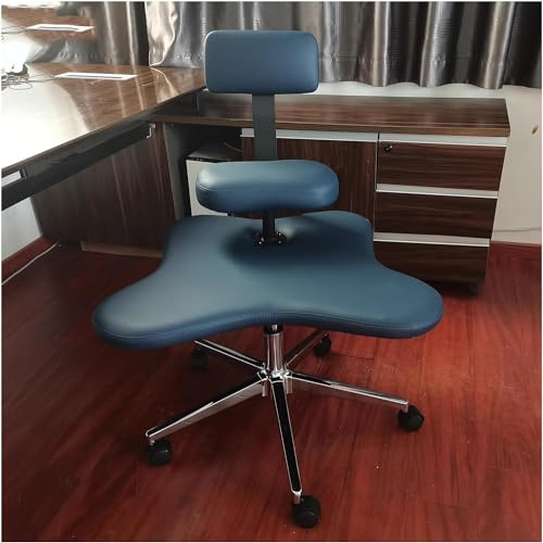 Taburete ergonómico para rodillas con soporte lumbar para oficina, meditación y espacios de trabajo con TDAH