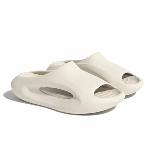 Unisex EVA moln reglage plattform återhämtning sport glidsandaler med hålfotsstöd öppen tå slip-on tjock sula tofflor lätt stöttålig halkfri bred passform glidskydd för strand pool dusch utomhus