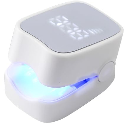 Nagelsvamp laserbehandlingsenhet, uppladdningsbar nagelsvamplaser för fingrar och fotnaglar, bärbar nagelrengöring, mycket effektiv nagelsvampbehandling (B)