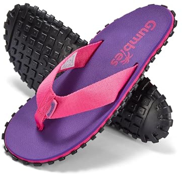 Gumbies Duckbill Unisex Flip-Flops with Recycled Plastic Straps and Recycled Rubber Sole - Comfort Guaranteed