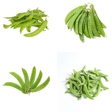 semi di piselli mangiatutto biologici resistenti per il giardino piselli mangiatutto verdi da appartamento da appartamento esotiche, 250pcs