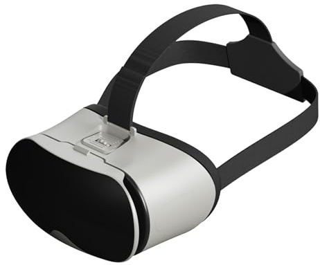 3D virtual reality-glasögon: justerbart bärbart headset, kompatibel med mobiltelefoner, uppslukande spel | Filmvideospel Underhållningsupplevelse med c