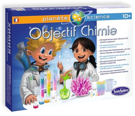 SentoSphère- Jeu Scientifique-Objectif Chimie, 10 ans to 99 ans, 2801, Ancien Facing