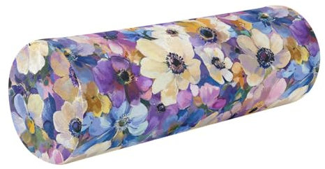 KLL Israel Alpenveilchen Persicum Beauty Sommer Blumen Nackenrolle Pillosw Kopfteil Runde Kissen Bein weich