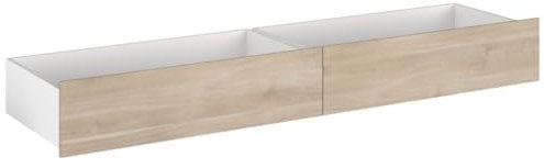 Cajones Inferiores para Cama Juvenil Style Color Roble Japonés 199x25x53 cm