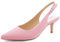 Greatonu Damen Pumps Slingback Spitzenschuhe mit Kitten Heel, Schuhe Damen Elegant– Perfekt für Büro, Hochzeiten und Partys Rosa Größe 38EU