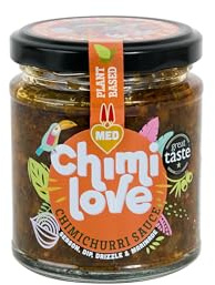 Chimilove - Chimichurri Medium Sauce 190ml – Plant-Based Spicy South American Sauce with Bold & Zesty Flavours