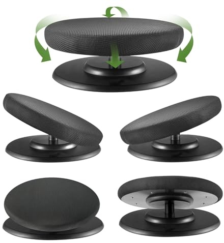 Active Seat Balance Trainer & Core Balance Disc | Portable Chair Posture Corrector for Home or Office | Improve Posture, Core Strength & Stability While Sitting
