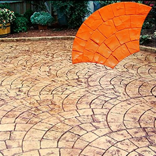 Stampo per calcestruzzo stampato Tematizzazione Ventaglio Milano 80x60 cm- Stampi in calcestruzzo stampato Tematizzazione (SEMIRIGIDO)