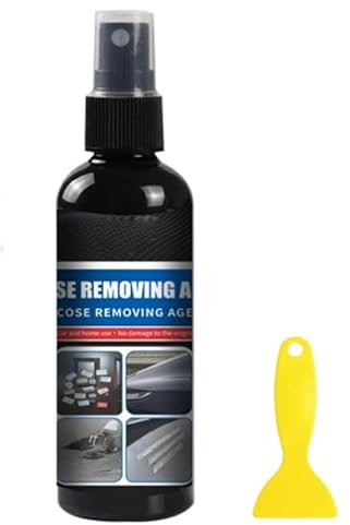 Multifunction Adhesive Remover Spray for Car, Sticky Stuff Remover, Adhesive Cleaner And Remover, Safe Fast Working and Drying, Sticker Remover for Easy Removal of Stickers, Labels, Tape Residue (1)