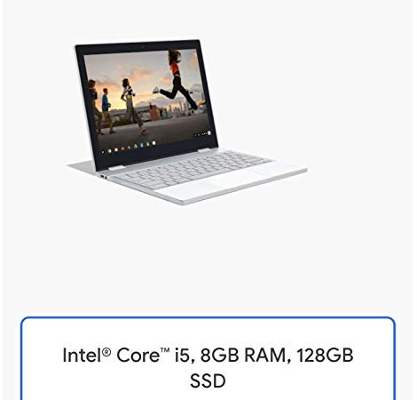 Google Pixelbook 1.2GHz i5-7Y57 12.3 2400 x 1600Pixel Touch screen Argento Chromebook