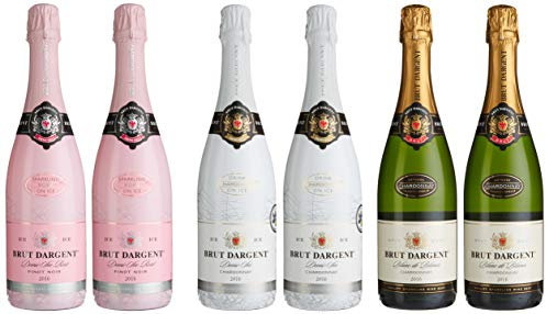 Brut Dargent Mischpaket - Chardonnay, Ice Chardonnay und Ice Rosé Pinot Noir (6 x 0.75 l)