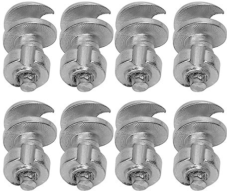 Autoreifen-Spikes, Silberschraube, Schneespikes, hohe Zuverl?ssigkeit, Wolframstahl, Aluminium, robust, 50 St¡§1ck, erh?ht die Stabilit?t Gel?ndewagen,Schneeketten