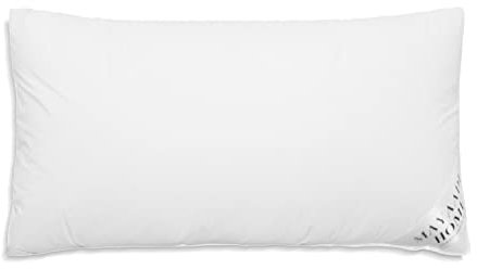 Mayaadi Kopfkissen 50x80 cm | 1100g Füllung, 100% Federn | 100% Natur Bezug aus Baumwolle, geeignet für Allergiker | Made in Europe | MA100 Kissen