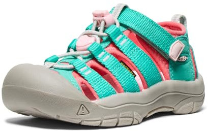 KEEN Unisex Kinder Newport H2 Sandalen, Bright Aqua Pink A Boo, 27/28 EU