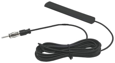 Happyyami Antena de Parabrisas Antena Am FM de Instalación Recepción de Señal Vehículos Compatible con Diversos de Automóviles