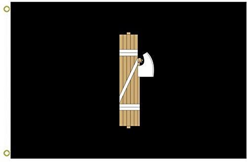 Bandiera fascista italiana anni '30 '40 0,9x1,5 m