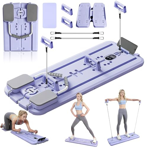 Pilates Reformer, Planche Pilate Pliable, Pilates Board Multifonctionnelle