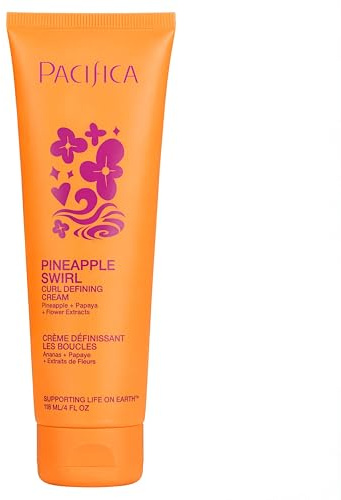 Pacifica Swirl Curl Defining Cream - Pineapple For Women 4 oz Cream