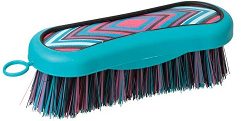 Weaver Leather Livestock Bling Brush, Small, Diamond,Teal/Black,69-6085-B8