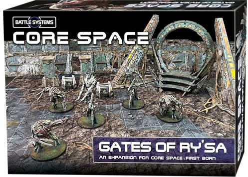 Battle Systems – Core Space First Born – Sci-Fi-Miniaturen-Brettspiel – Cyberpunk 28 mm Science-Fiction-Figuren für 40K Wargame – Tabletop Modulares 3D-Gaming-Terrain – Gates of Ry’sa