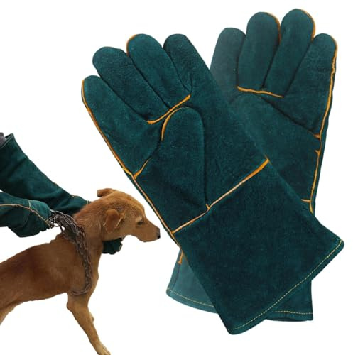 Generico Gants anti-morsure, gants pour maniabilité des - serpent résistant à la morsure | animal domestique polyvalent pour salle de bain, toilettage, soudage, chiens chats perroquets Luc
