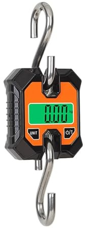 Báscula colgante, Báscula de grúa 100 kg, báscula electrónica digital medición precisa con gancho for pescar, for equipaje pantalla Báscula colgante digital
