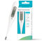Thermomètre Numérique pour Bébé et Adults, Thermometre Fièvre Médical, Rapide et Précis, Signal Acoustique, Commutable ℃/℉, Gris